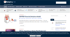 Desktop Screenshot of busylog.net